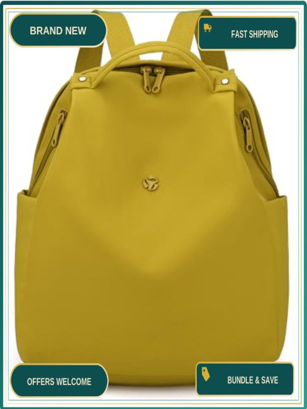 Mini Nylon Women's Backpack Small Lightweight Travel Daypack